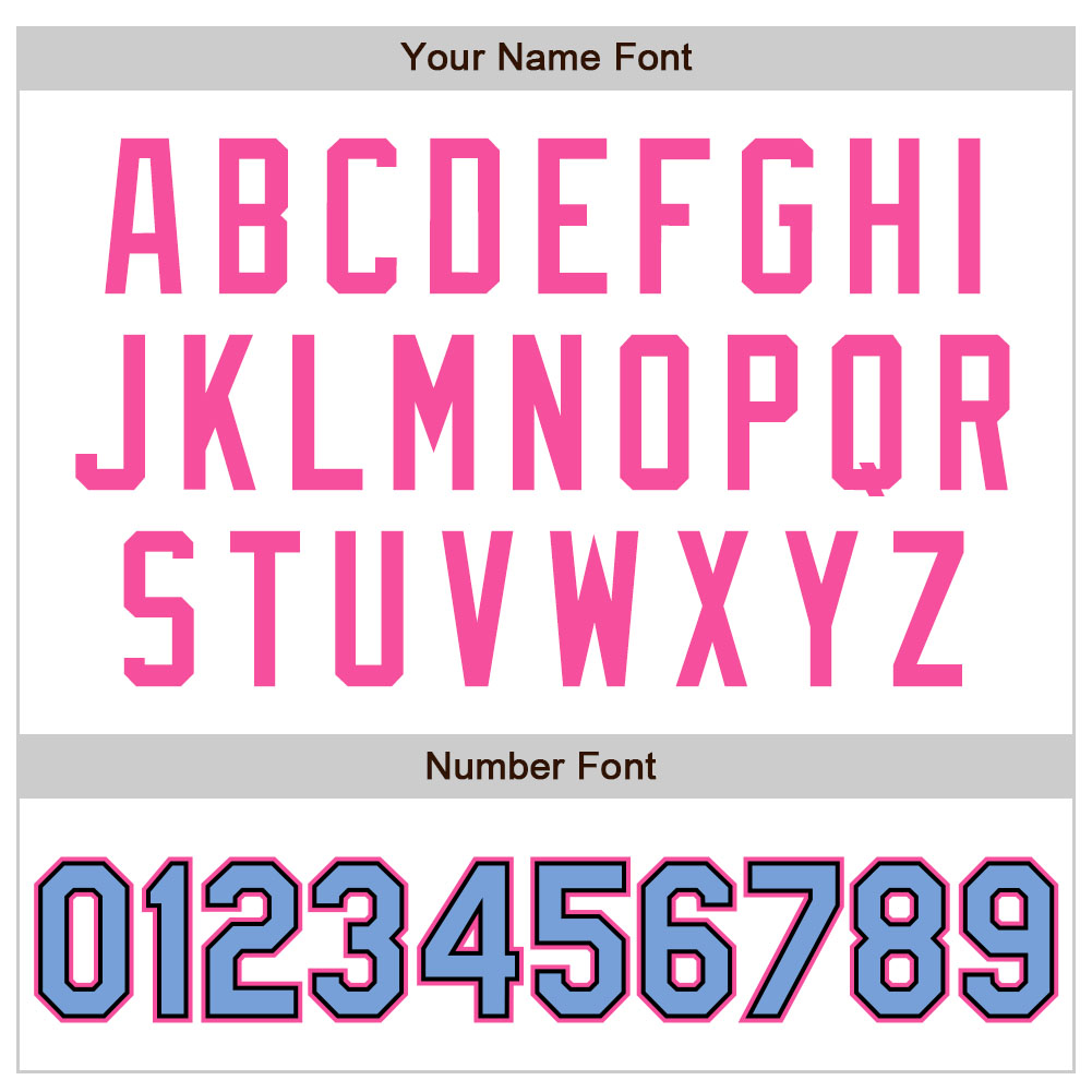 Custom White Light Blue Black-Pink Bomber Varsity Letterman Zipper Jacket