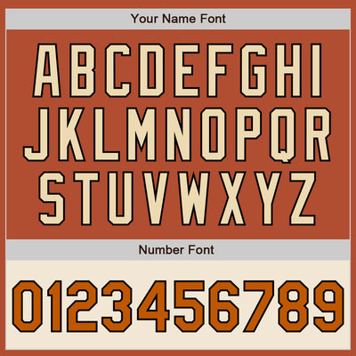 Custom Texas Orange Black-Cream Bomber Varsity Letterman Two Tone Zipper Jacket