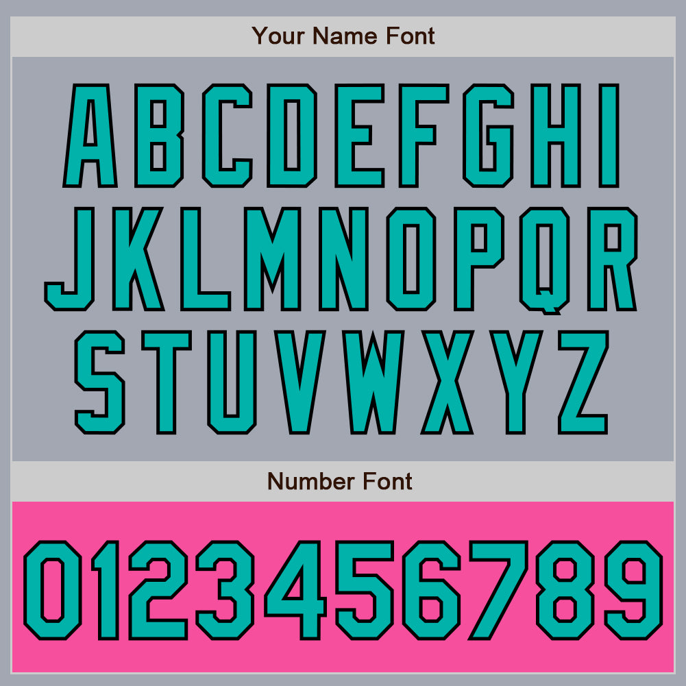 Custom Gray Aqua Black-Pink Bomber Varsity Letterman Two Tone Zipper Jacket