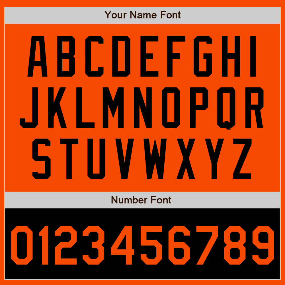 Custom Orange Black Bomber Varsity Letterman Two Tone Zipper Jacket