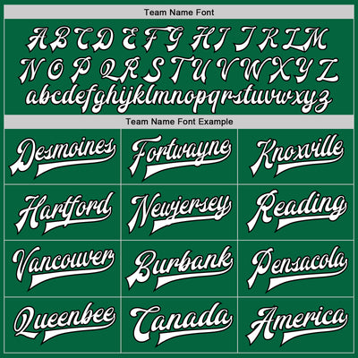 Custom Kelly Green White Gray-Black Bomber Full-Snap Varsity Letterman Two Tone Jacket