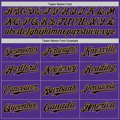 Custom Purple Black-Old Gold Bomber Full-Snap Varsity Letterman Two Tone Hoodie Jacket