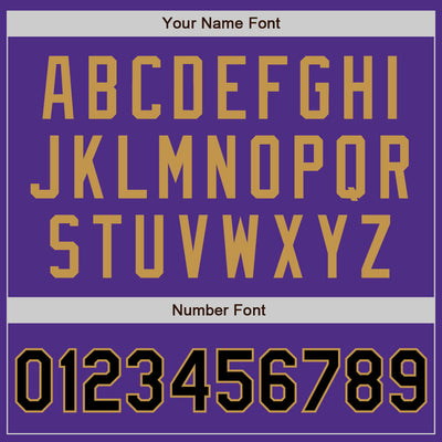 Custom Purple Black-Old Gold Bomber Full-Snap Varsity Letterman Two Tone Hoodie Jacket