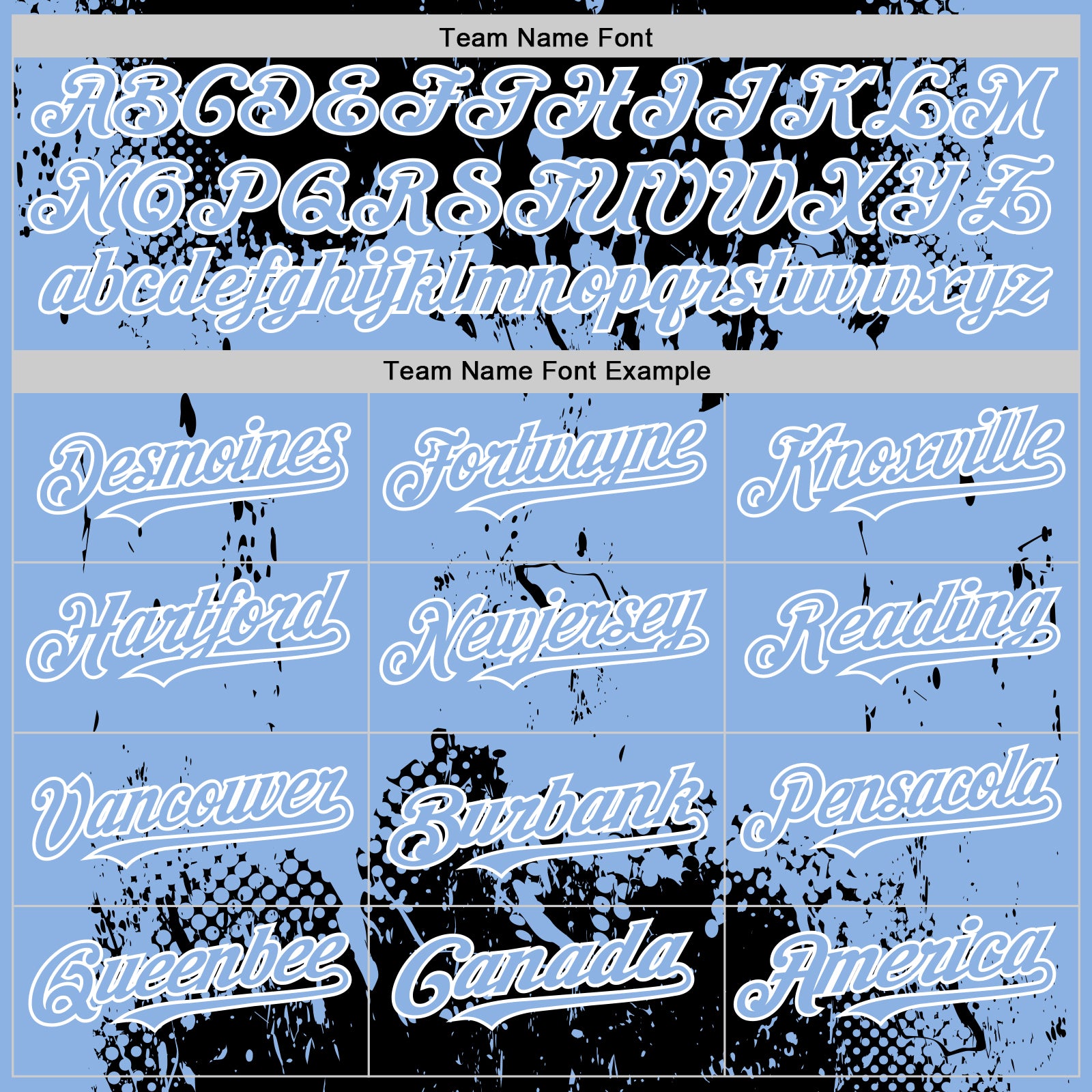 Custom Black Light Blue-White Splash Art 3D Pattern Design Bomber Full-Snap Varsity Letterman Hoodie Jacket