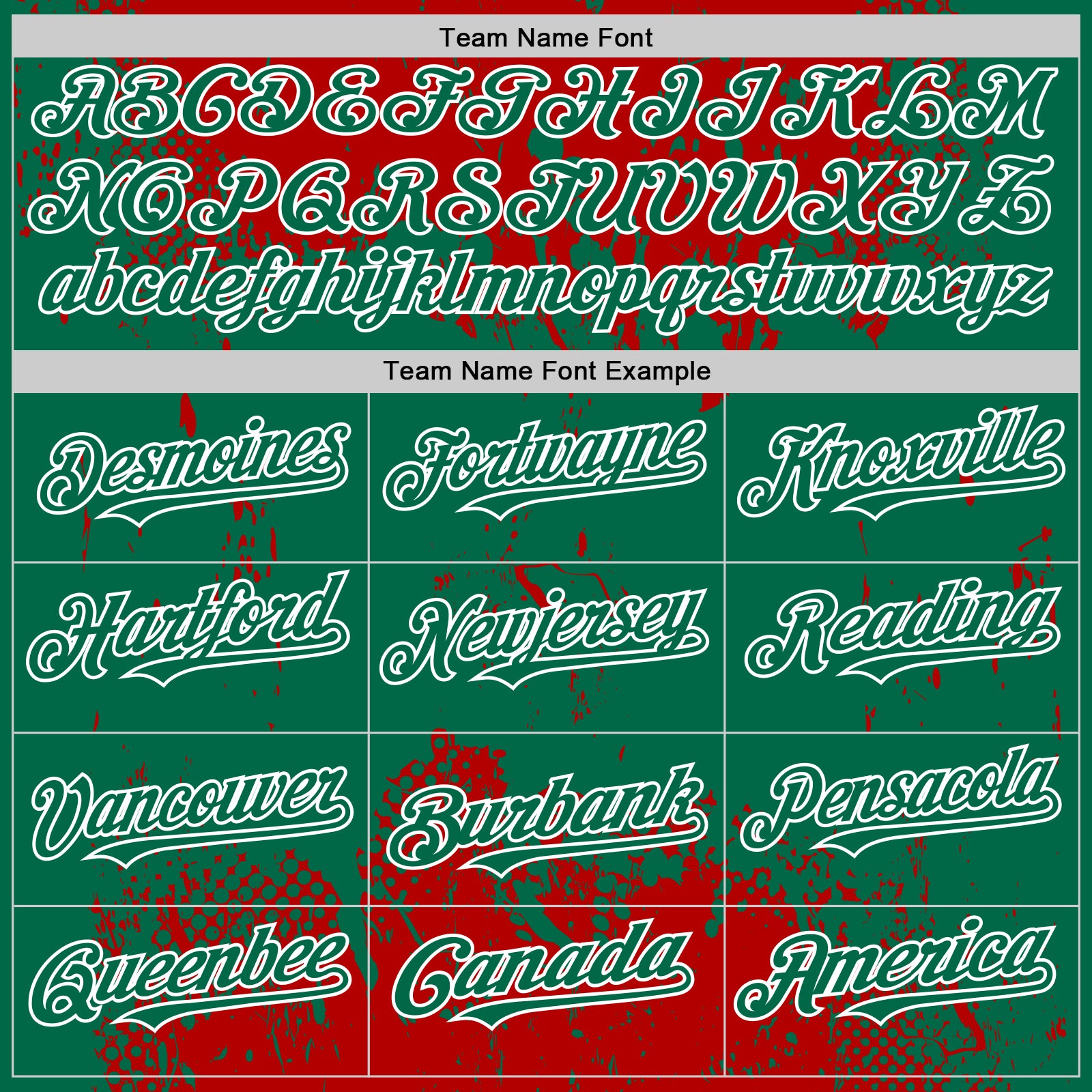 Custom Red Kelly Green-White Splash Art 3D Pattern Design Bomber Full-Snap Varsity Letterman Hoodie Jacket