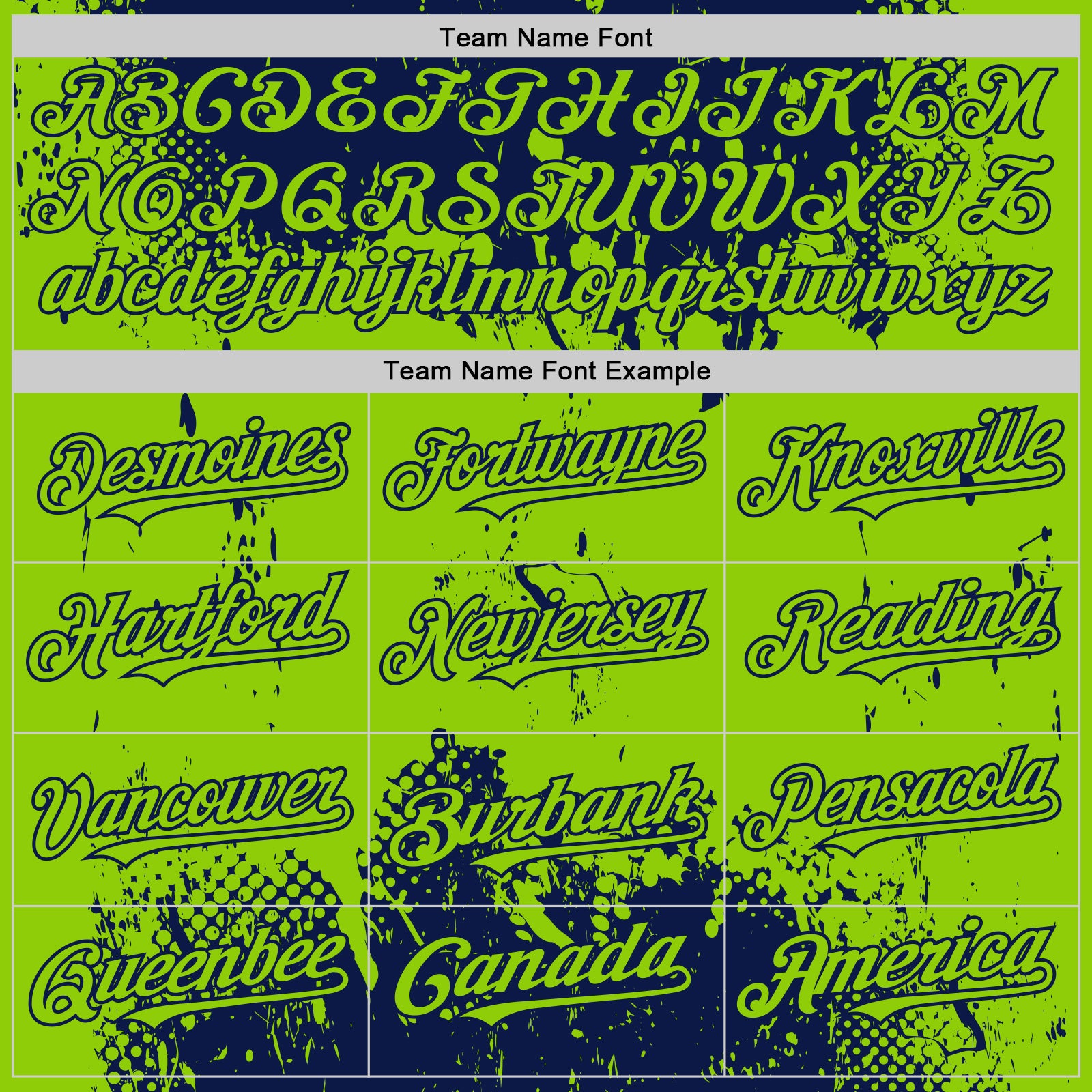 Custom Navy Neon Green Splash Art 3D Pattern Design Bomber Full-Snap Varsity Letterman Hoodie Jacket