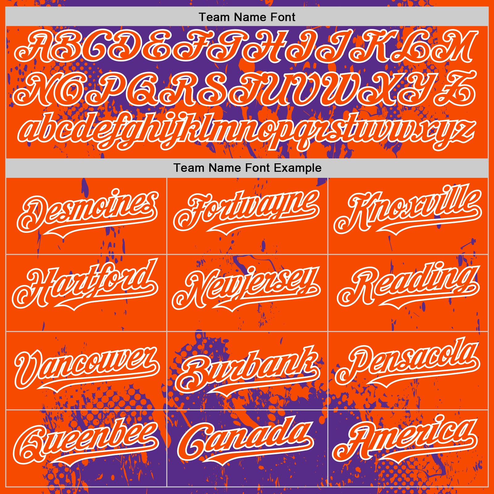 Custom Purple Orange-White Splash Art 3D Pattern Design Bomber Full-Snap Varsity Letterman Hoodie Jacket