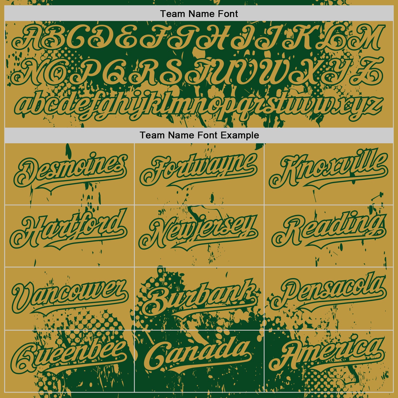 Custom Green Old Gold Splash Art 3D Pattern Design Bomber Full-Snap Varsity Letterman Hoodie Jacket