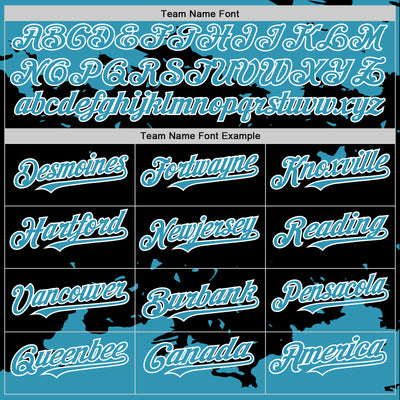 Custom Black Panther Blue-White Splash Art 3D Pattern Design Bomber Full-Snap Varsity Letterman Hoodie Jacket