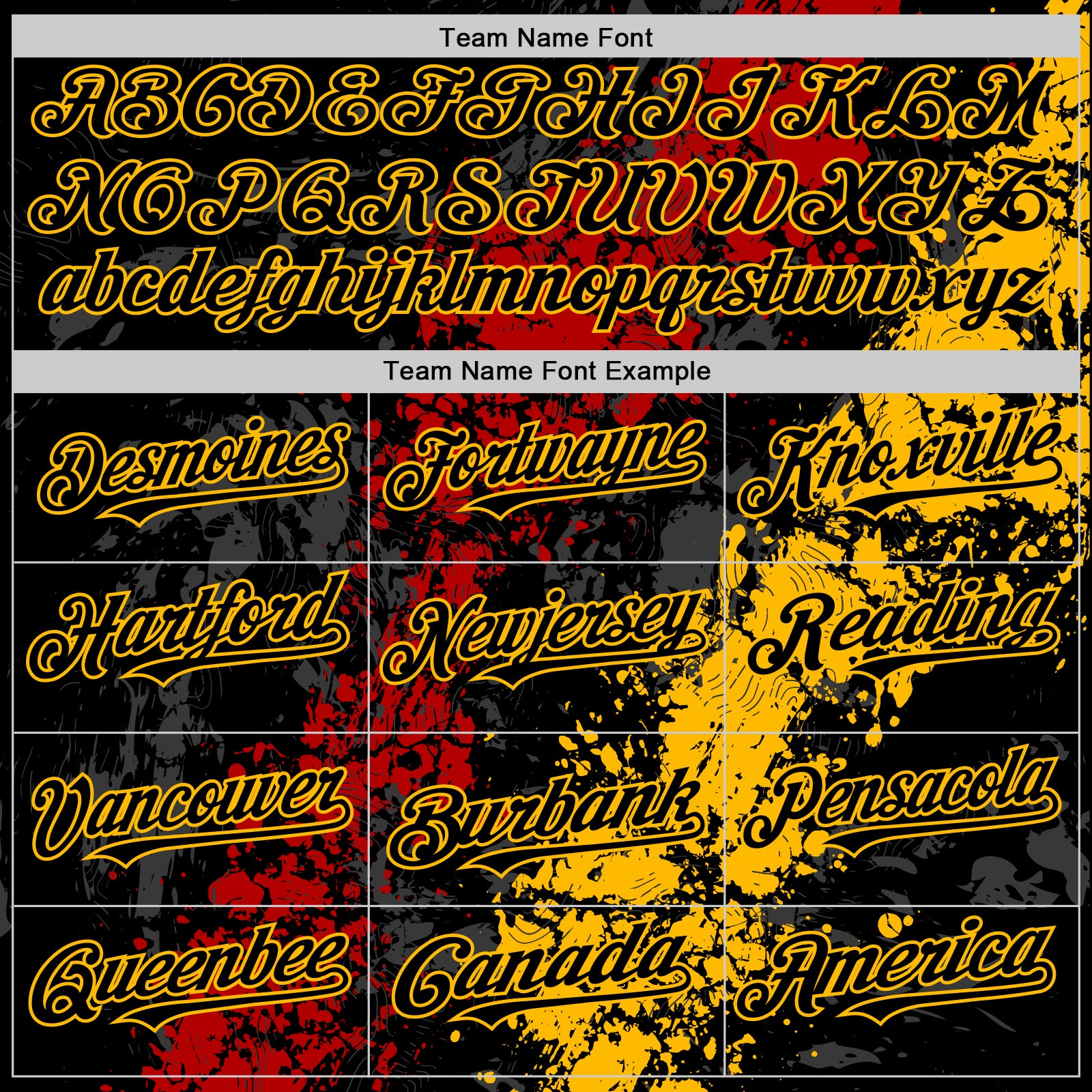 Custom Black Red-Gold Splash Art 3D Pattern Design Bomber Full-Snap Varsity Letterman Hoodie Jacket