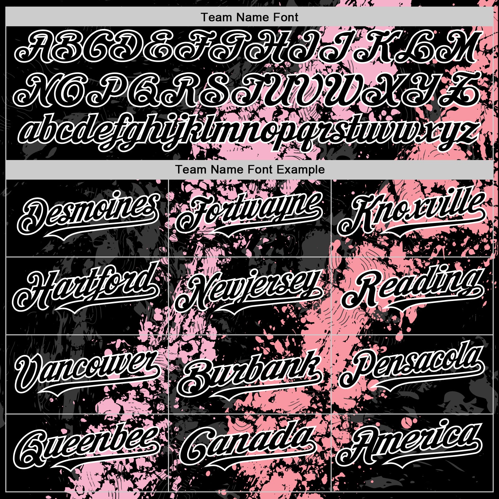 Custom Black Light Pink Medium Pink-White Splash Art 3D Pattern Design Bomber Full-Snap Varsity Letterman Hoodie Jacket