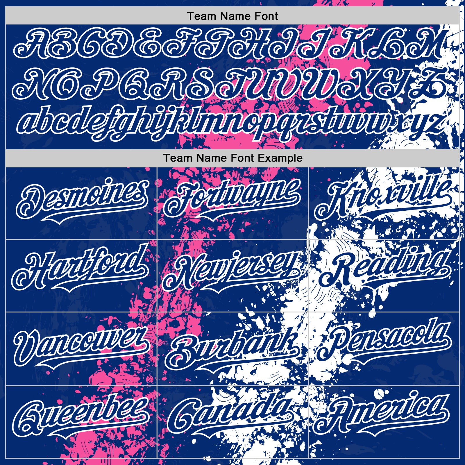 Custom Royal Pink-White Splash Art 3D Pattern Design Bomber Full-Snap Varsity Letterman Hoodie Jacket