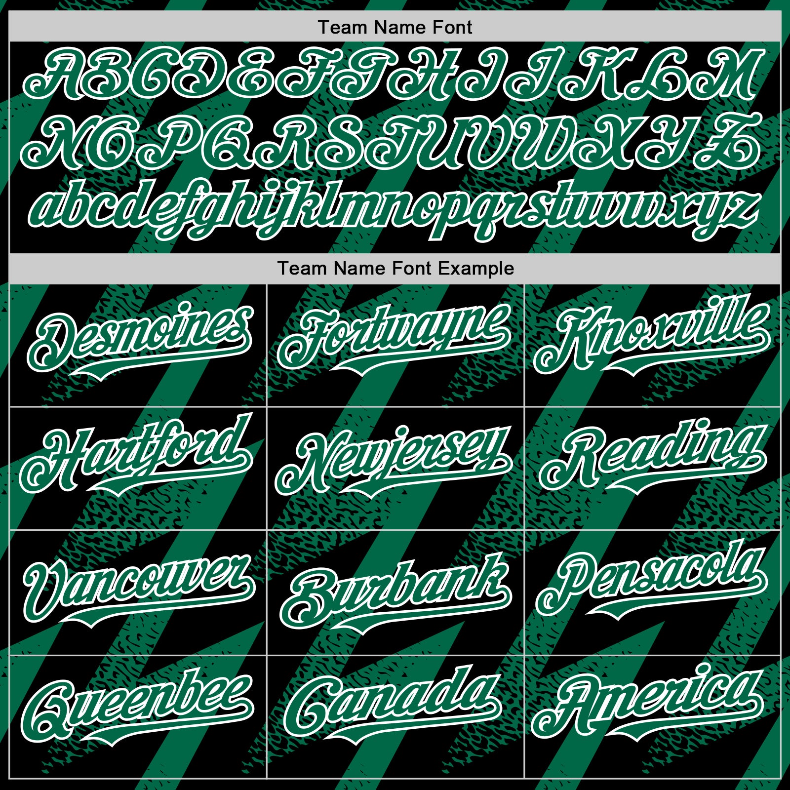 Custom Black Kelly Green-White Zigzag Shape 3D Pattern Design Bomber Full-Snap Varsity Letterman Hoodie Jacket