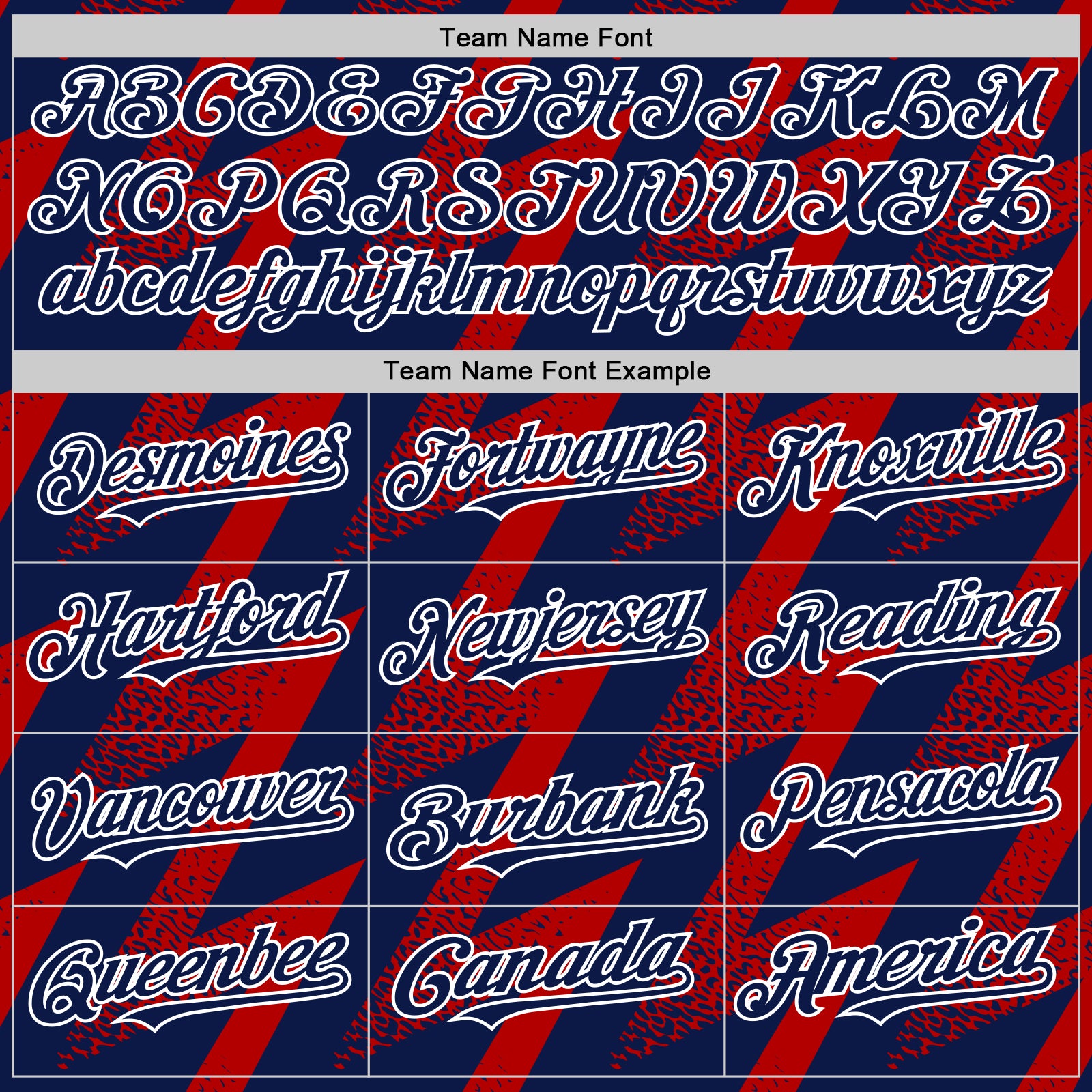 Custom Navy Red-White Zigzag Shape 3D Pattern Design Bomber Full-Snap Varsity Letterman Hoodie Jacket