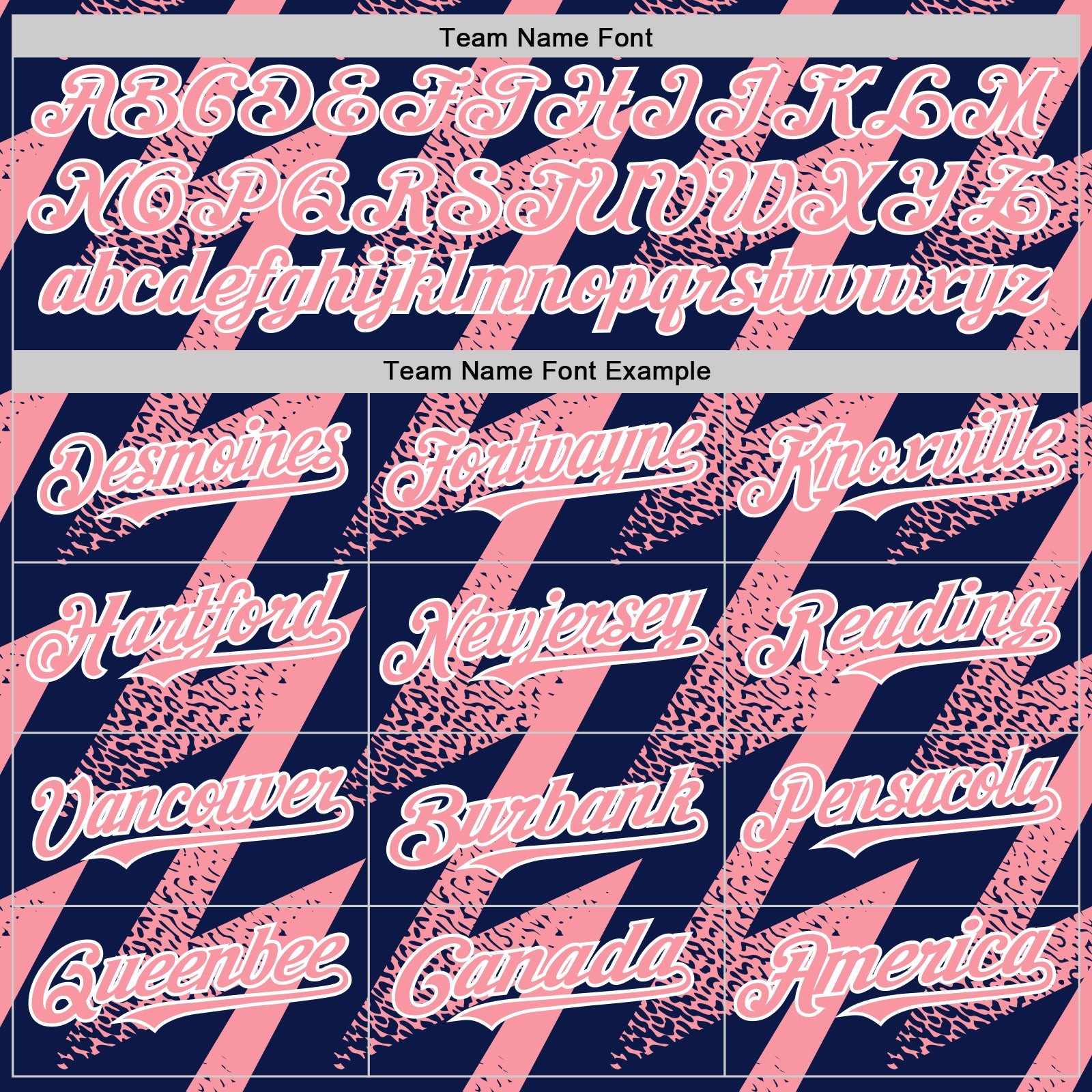 Custom Navy Medium Pink-White Zigzag Shape 3D Pattern Design Bomber Full-Snap Varsity Letterman Hoodie Jacket