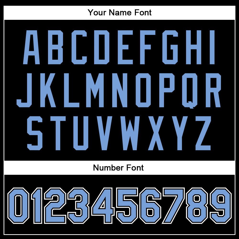 Custom Black Light Blue-White Bomber Full-Snap Varsity Faux Leather Letterman Jacket