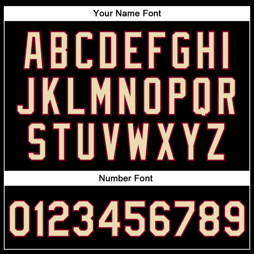 Custom Black Cream-Maroon Bomber Full-Snap Varsity Faux Leather Letterman Jacket