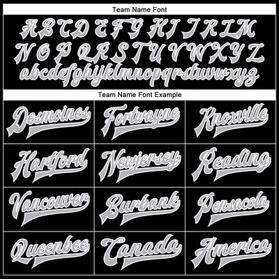 Custom Black Gray-White Bomber Full-Snap Varsity Faux Leather Letterman Jacket