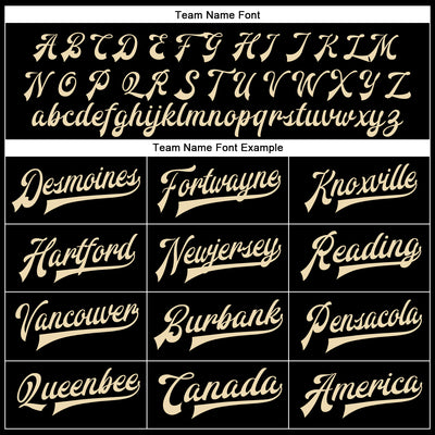 Custom Black Cream Bomber Full-Snap Varsity Faux Leather Letterman Jacket