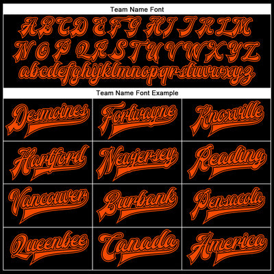 Custom Black Orange-Black Bomber Full-Snap Varsity Faux Leather Letterman Jacket