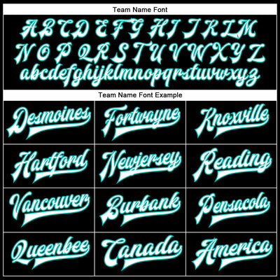 Custom Black White-Aqua Bomber Full-Snap Varsity Faux Leather Letterman Jacket