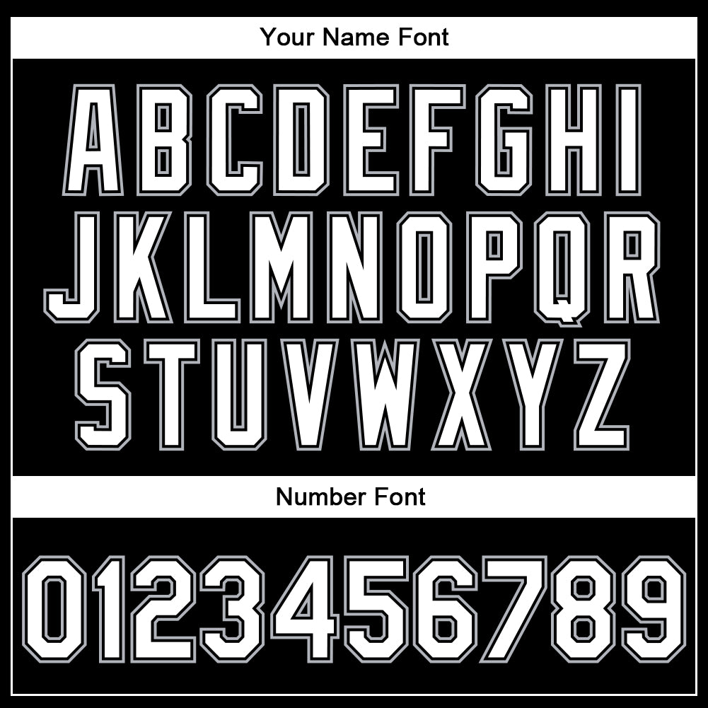 Custom Black White-Gray Bomber Full-Snap Varsity Faux Leather Letterman Jacket