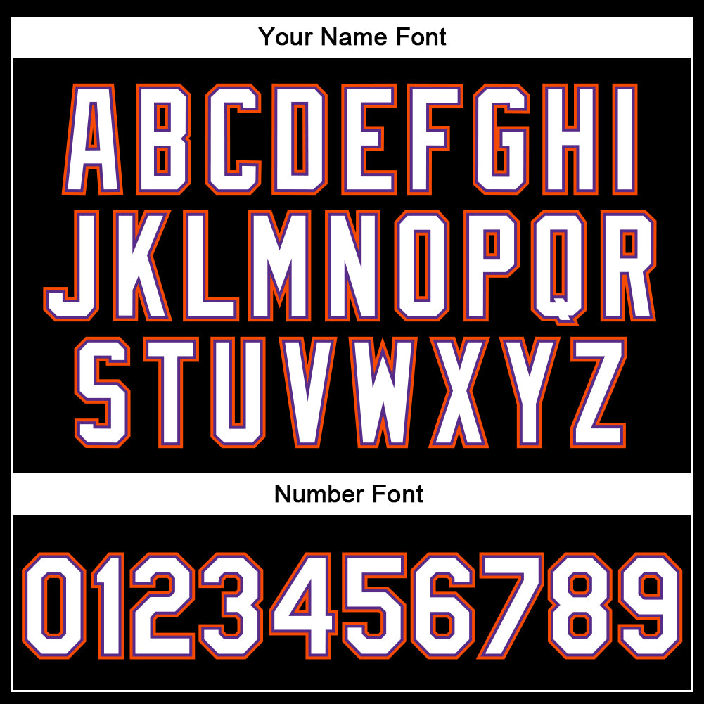 Custom Black White-Purple Bomber Full-Snap Varsity Faux Leather Letterman Jacket