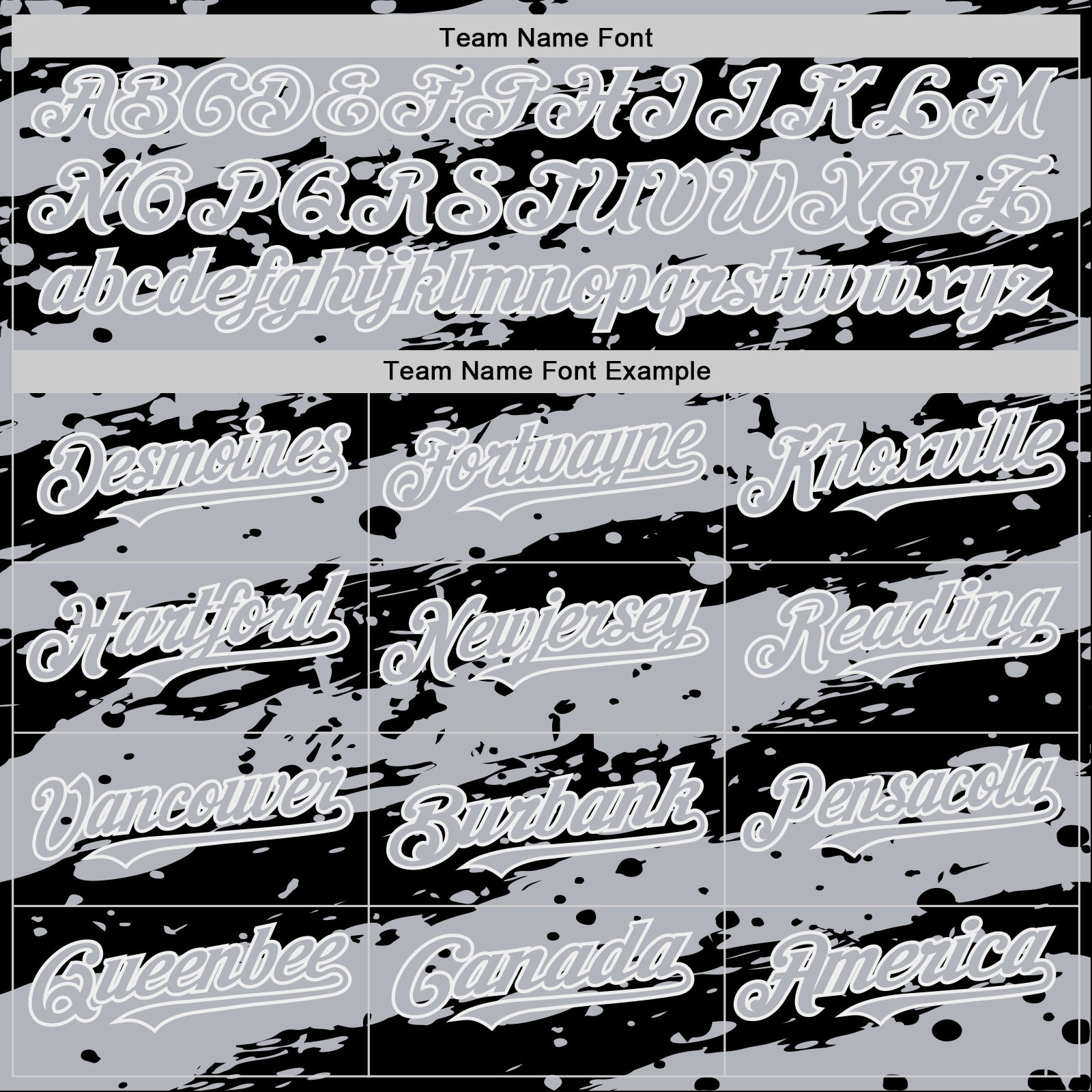 Custom Black Gray-White Splash 3D Pattern Design Bomber Full-Snap Varsity Letterman Hoodie Jacket