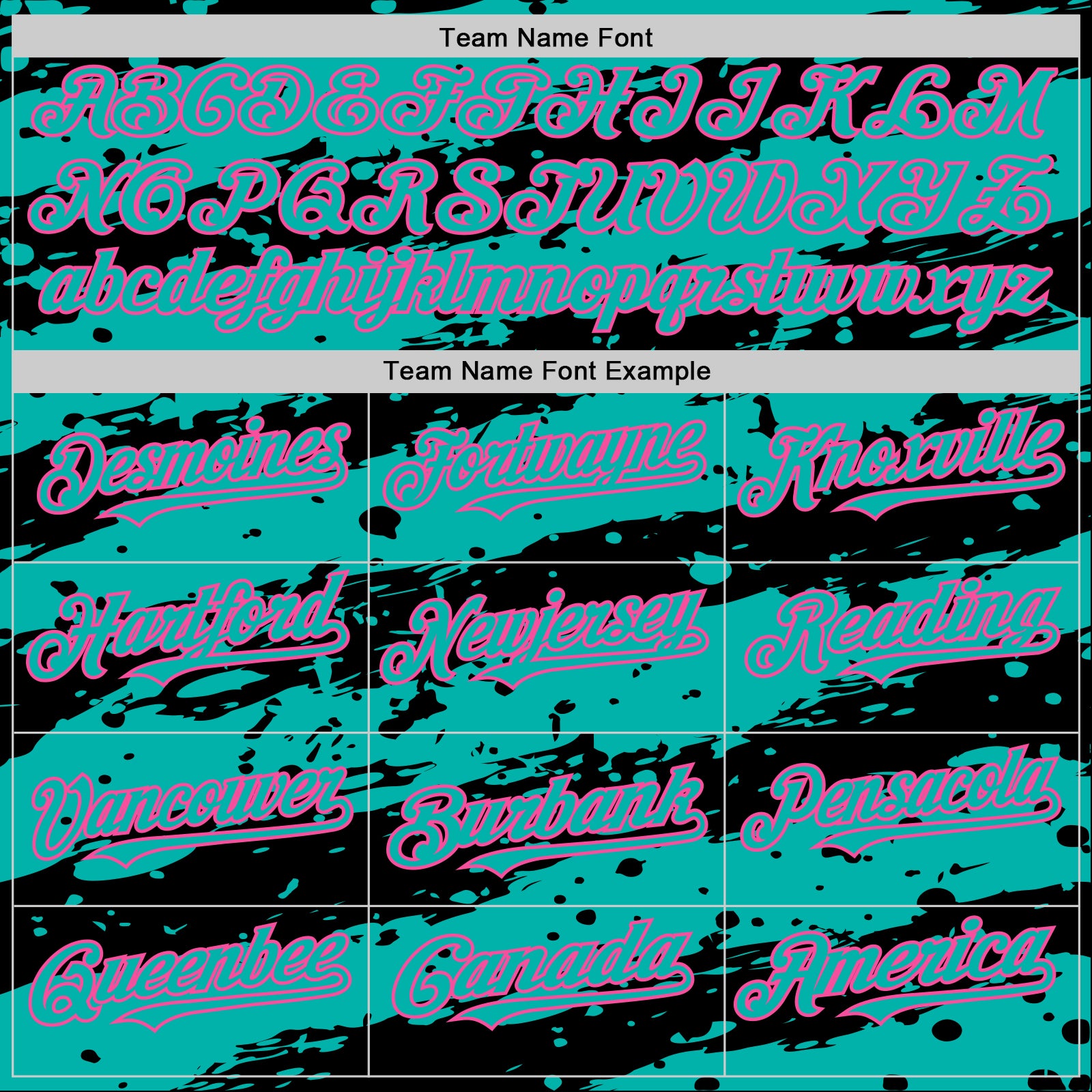 Custom Black Aqua-Pink Splash 3D Pattern Design Bomber Full-Snap Varsity Letterman Hoodie Jacket