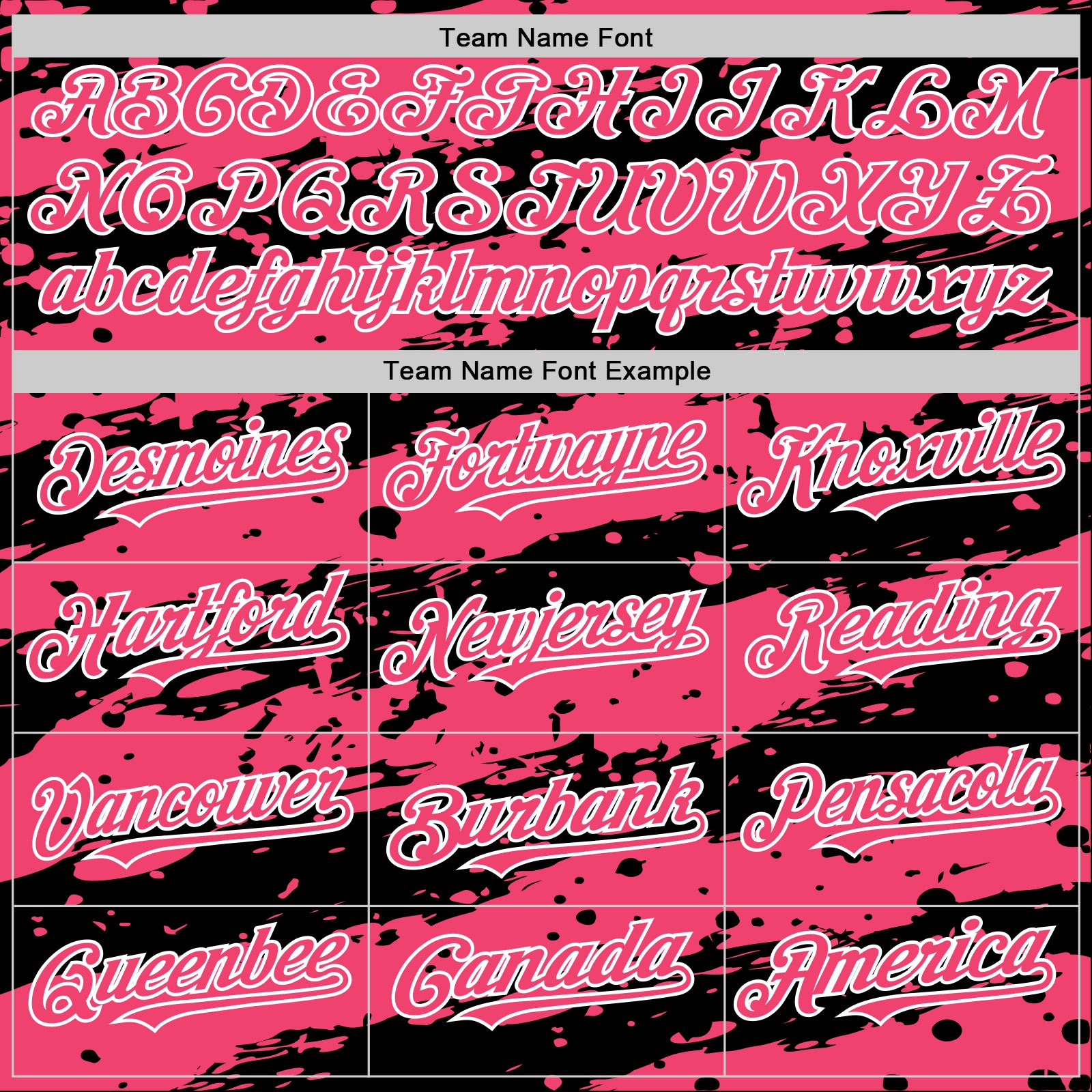 Custom Black Neon Pink-White Splash 3D Pattern Design Bomber Full-Snap Varsity Letterman Hoodie Jacket