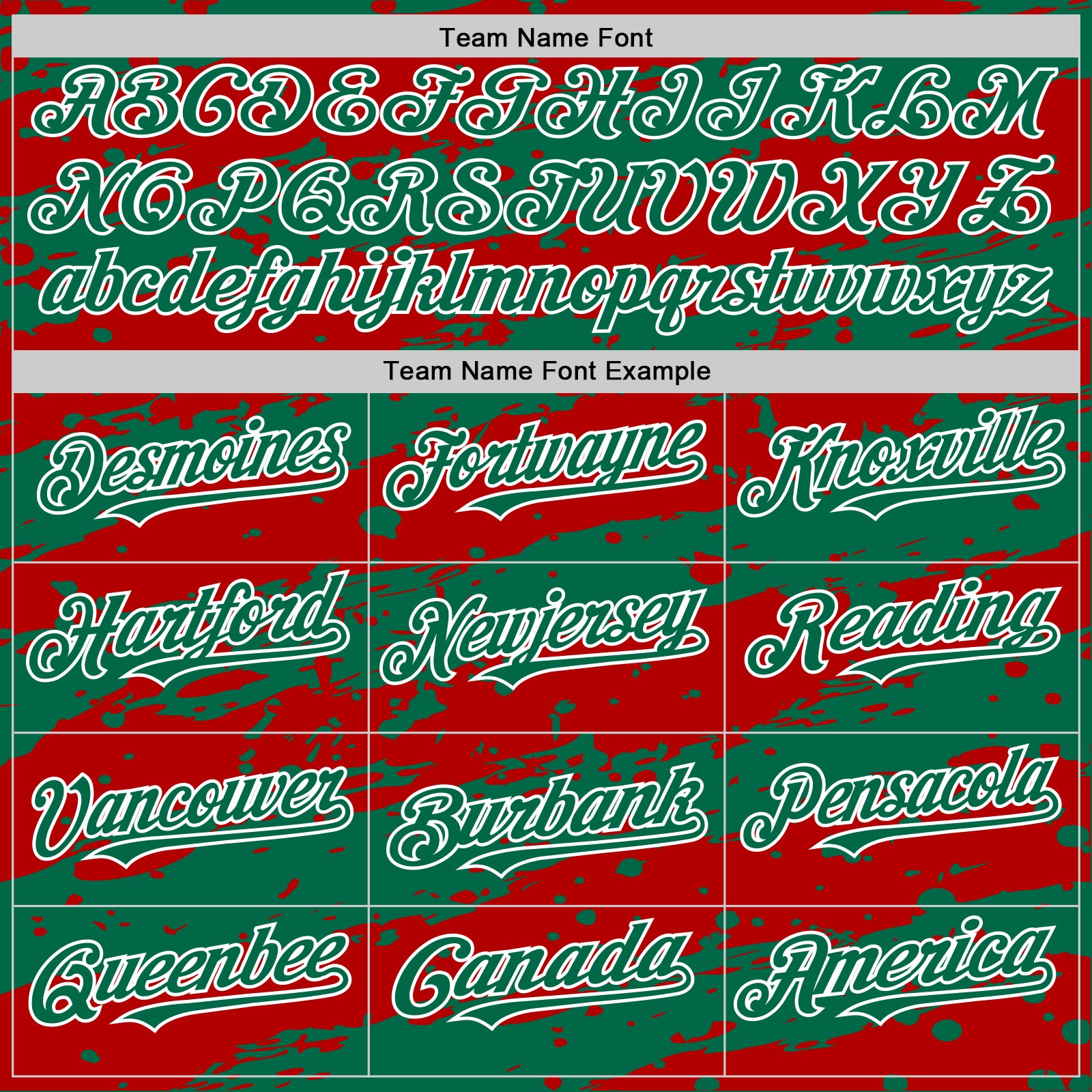 Custom Red Kelly Green-White Splash 3D Pattern Design Bomber Full-Snap Varsity Letterman Hoodie Jacket