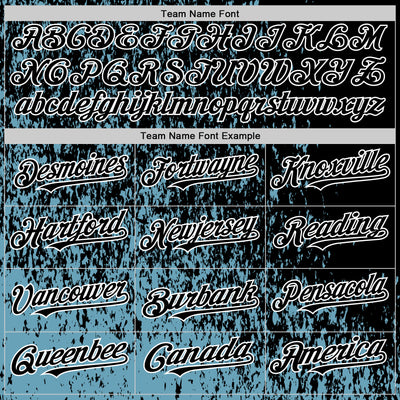 Custom Shadow Blue Black-White Abstract Fragment Art 3D Pattern Design Bomber Full-Snap Varsity Letterman Hoodie Jacket