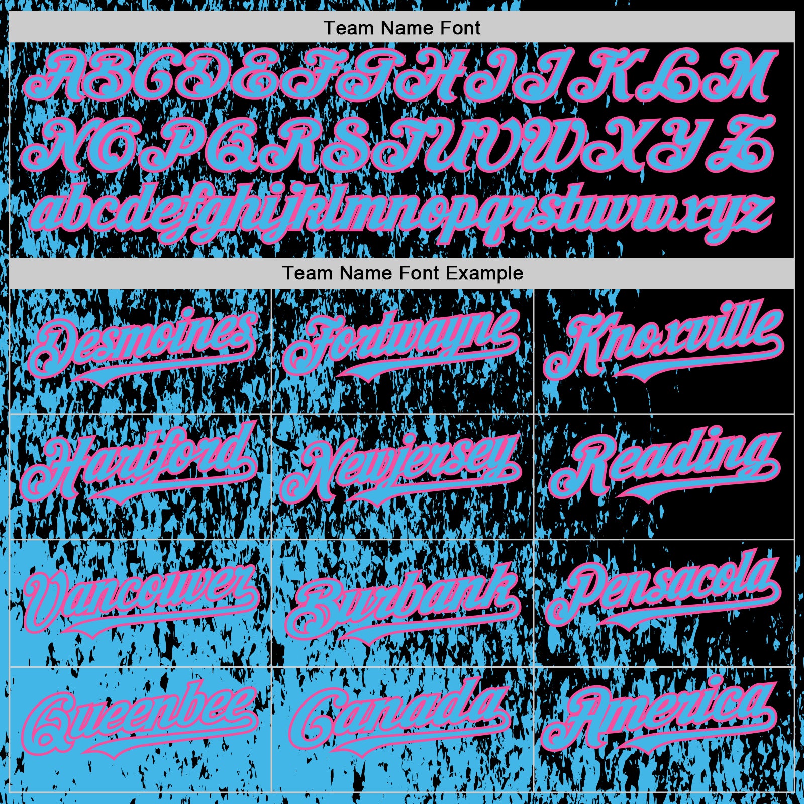 Custom Black Sky Blue-Pink Abstract Fragment Art 3D Pattern Design Bomber Full-Snap Varsity Letterman Hoodie Jacket