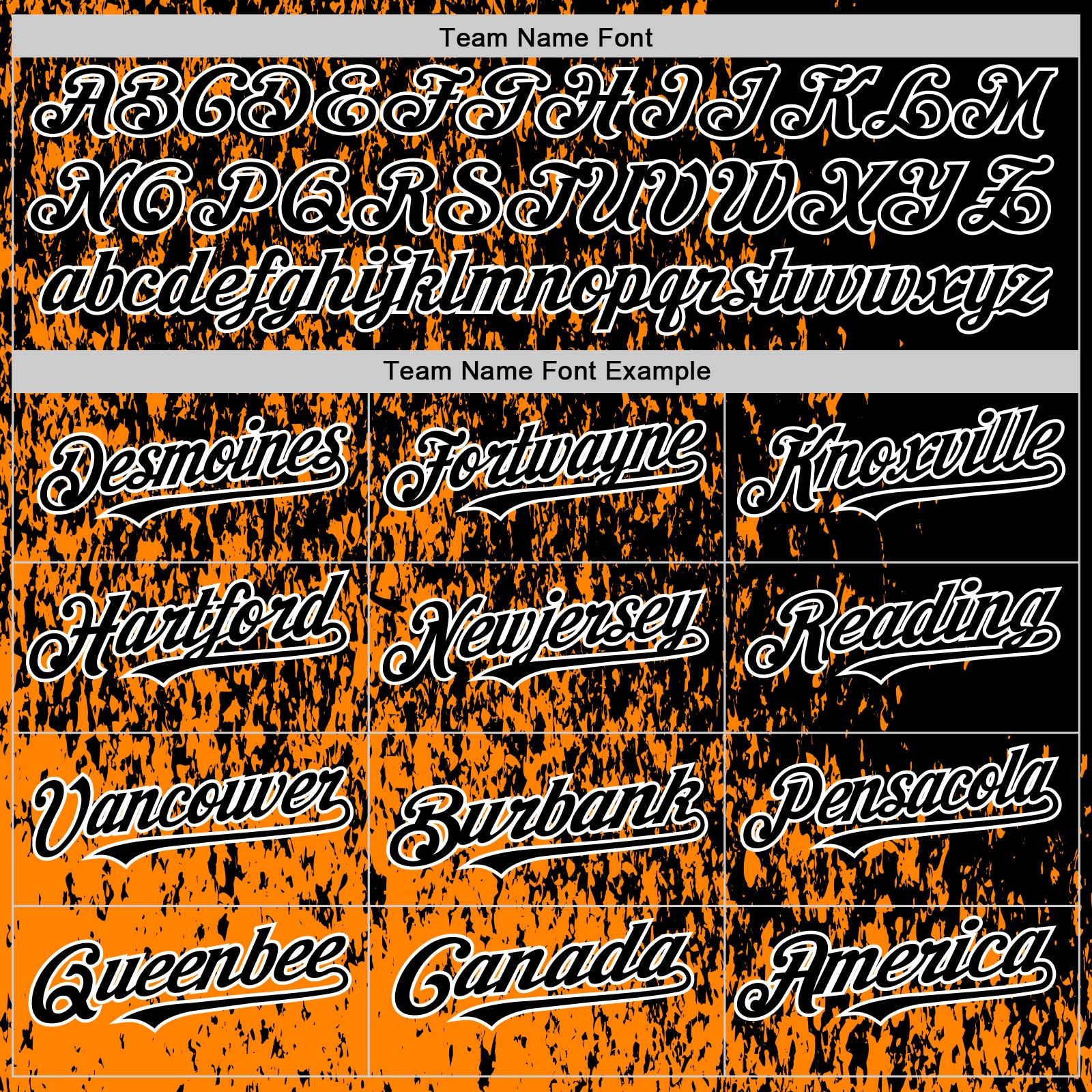 Custom Bay Orange Black-White Abstract Fragment Art 3D Pattern Design Bomber Full-Snap Varsity Letterman Hoodie Jacket