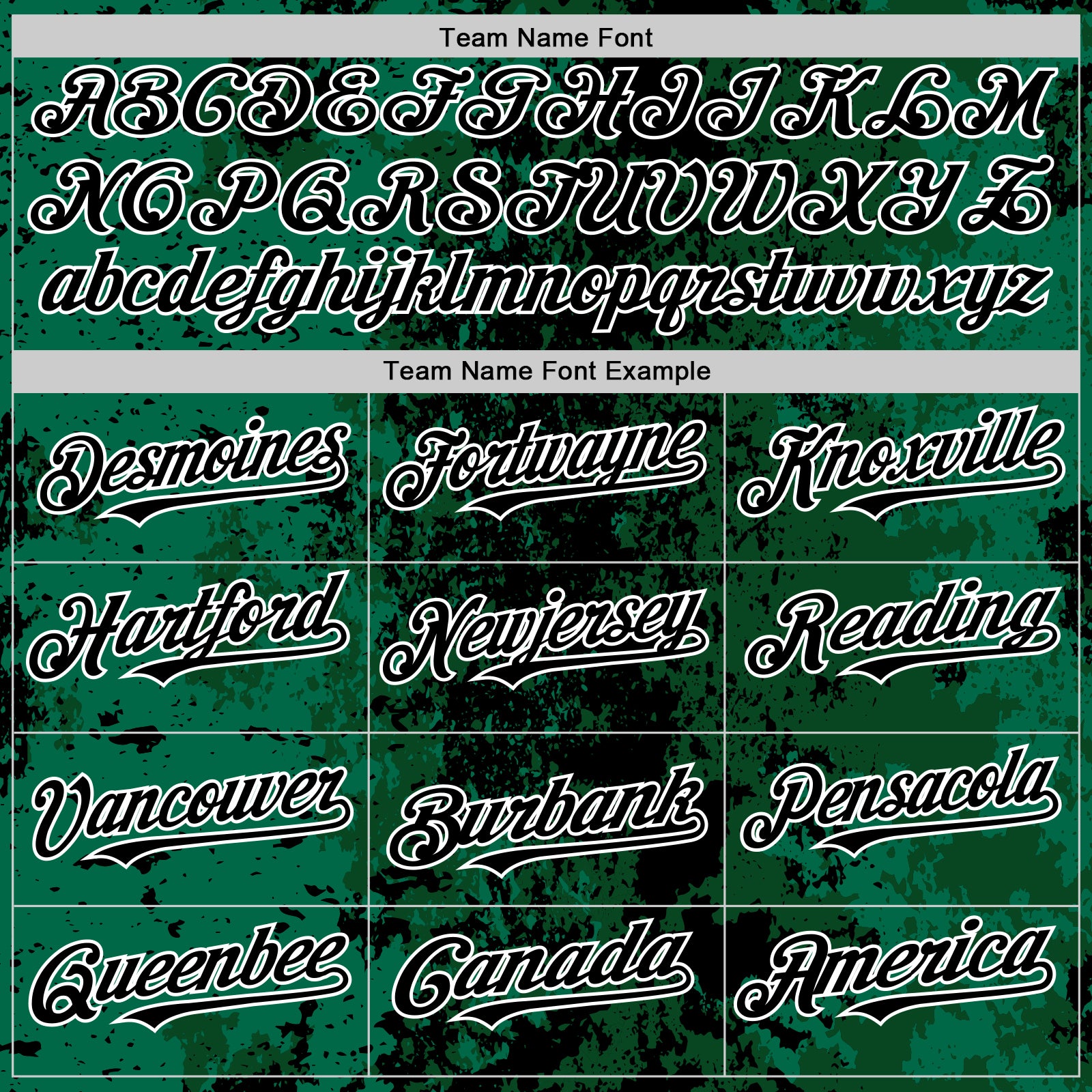 Custom Green Black-White 3D Pattern Design Bomber Full-Snap Varsity Letterman Hoodie Jacket