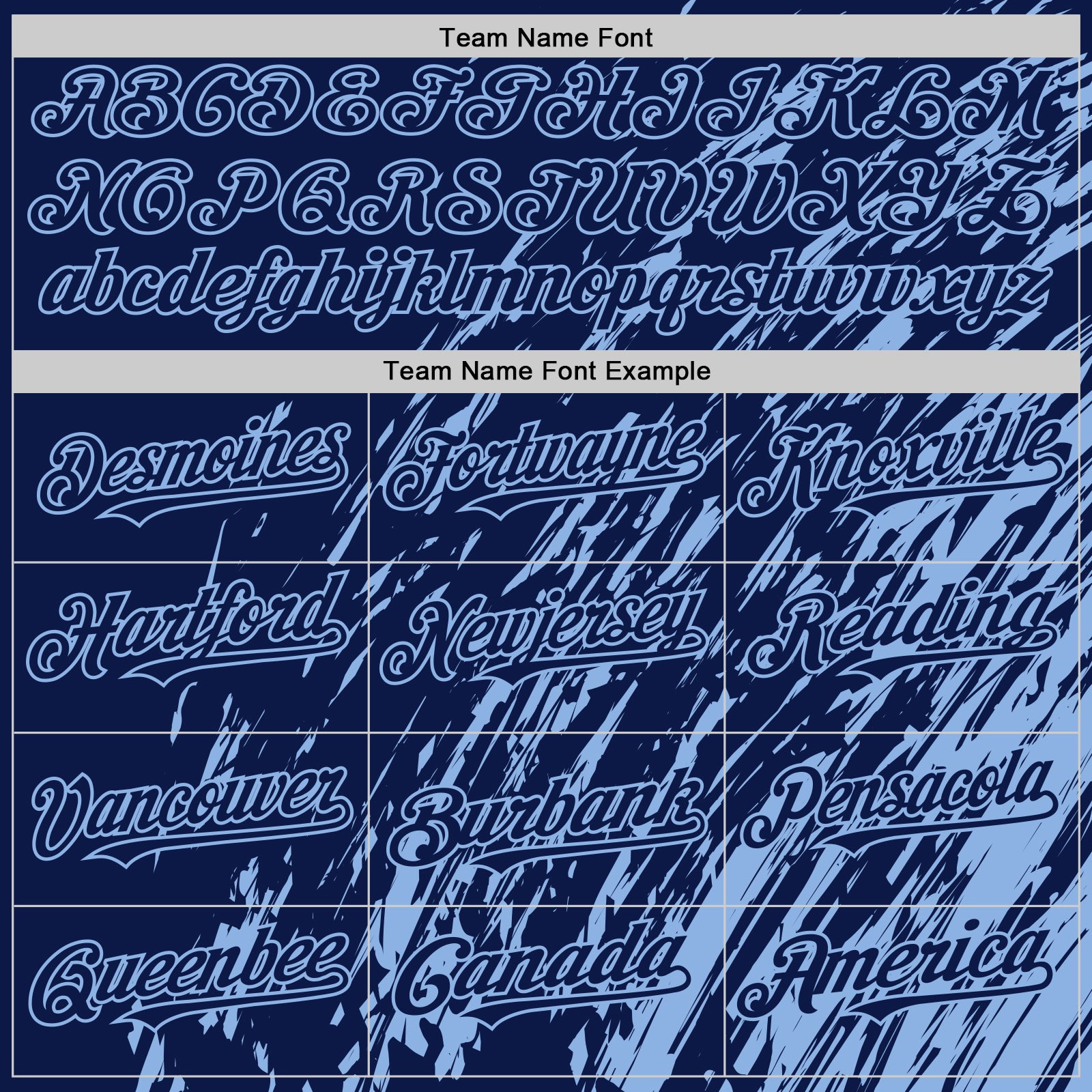 Custom Navy Navy-Light Blue 3D Pattern Design Bomber Full-Snap Varsity Letterman Hoodie Jacket