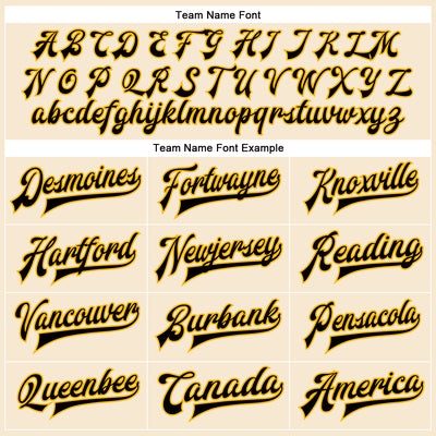 Custom Cream Black-Gold Bomber Full-Snap Varsity Faux Leather Letterman Jacket