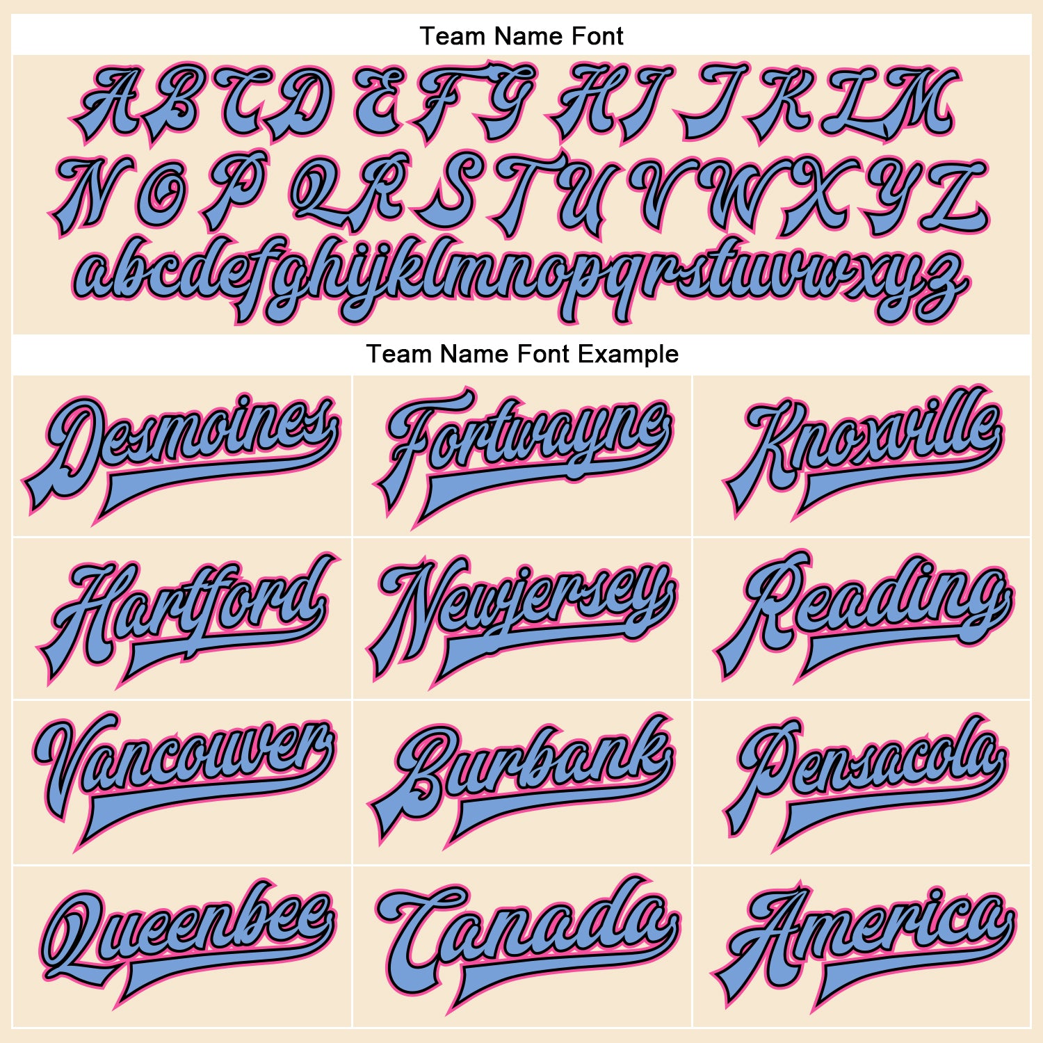 Custom Cream Pink Light Blue-Black Bomber Full-Snap Varsity Faux Leather Letterman Jacket