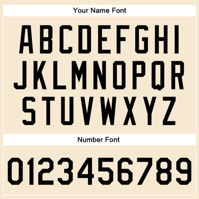 Custom Cream Black Bomber Full-Snap Varsity Faux Leather Letterman Jacket