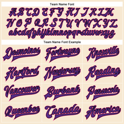 Custom Cream Purple Pink-Black Bomber Full-Snap Varsity Faux Leather Letterman Jacket