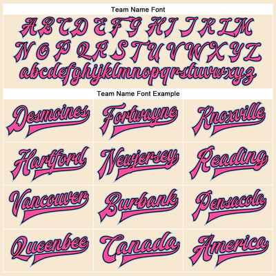 Custom Cream Light Blue Pink-Black Bomber Full-Snap Varsity Faux Leather Letterman Jacket