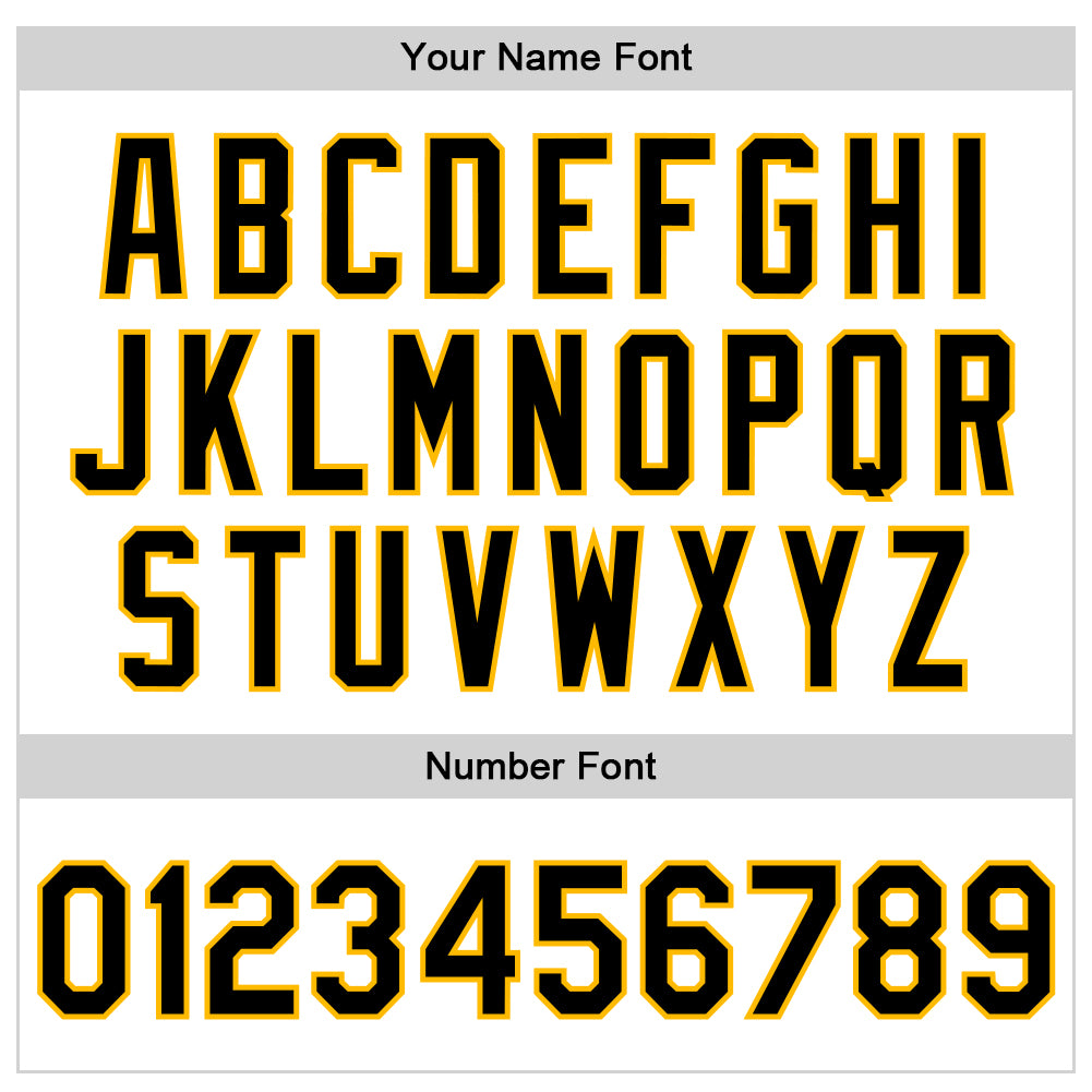 Custom White Black-Gold Bomber Full-Snap Varsity Faux Leather Letterman Jacket