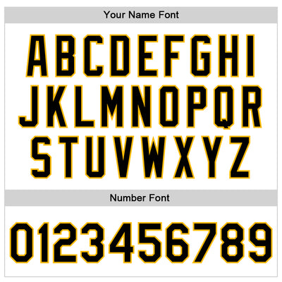 Custom White Black-Gold Bomber Full-Snap Varsity Faux Leather Letterman Jacket