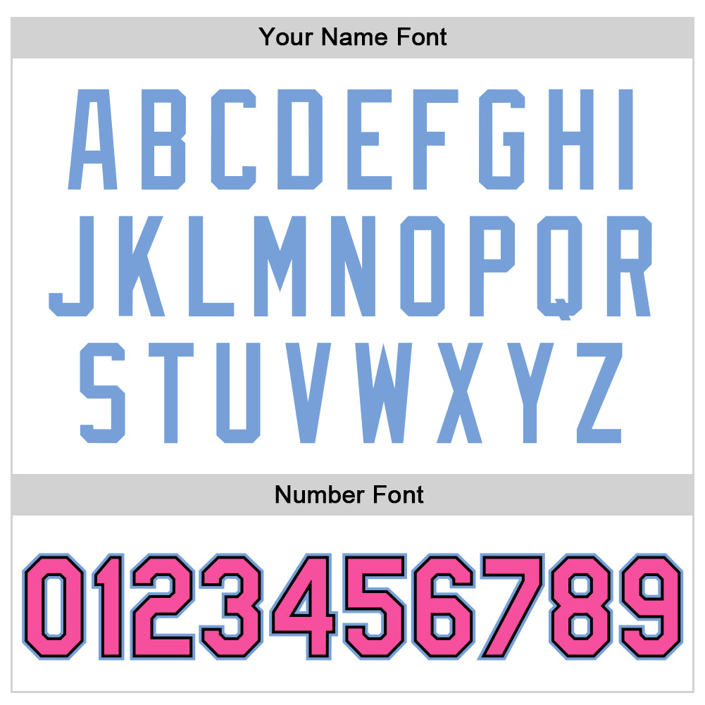 Custom White Pink Light Blue-Black Bomber Full-Snap Varsity Faux Leather Letterman Jacket