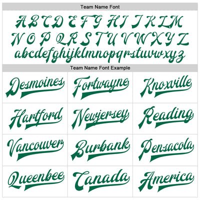 Custom White Kelly Green Bomber Full-Snap Varsity Faux Leather Letterman Jacket