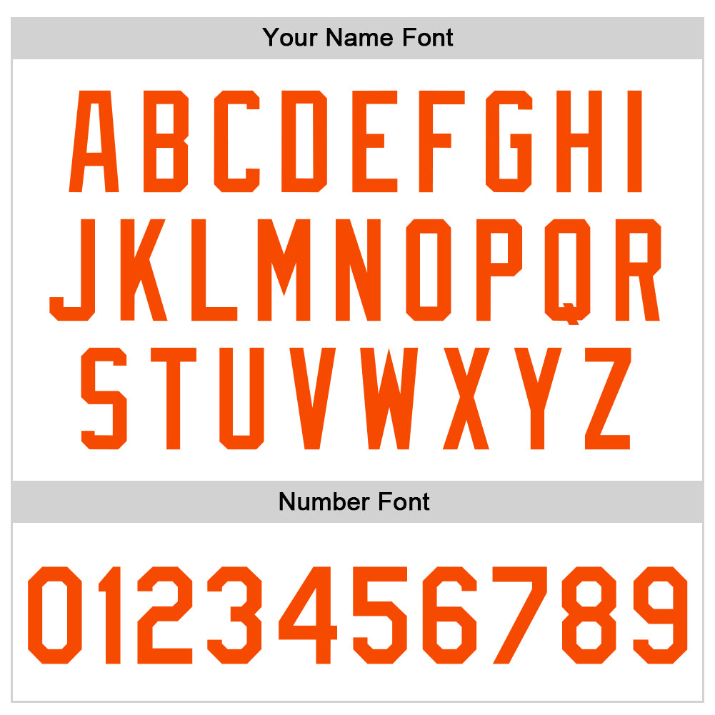 Custom White Orange Bomber Full-Snap Varsity Faux Leather Letterman Jacket