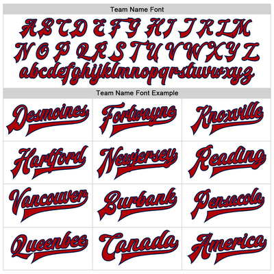 Custom White Red-Navy Bomber Full-Snap Varsity Faux Leather Letterman Jacket