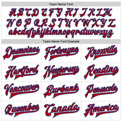 Custom White Red-Royal Bomber Full-Snap Varsity Faux Leather Letterman Jacket