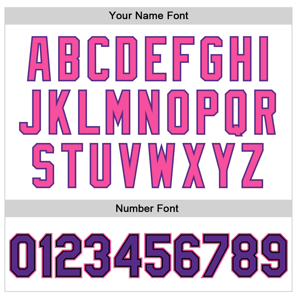 Custom White Purple Pink-Black Bomber Full-Snap Varsity Faux Leather Letterman Jacket