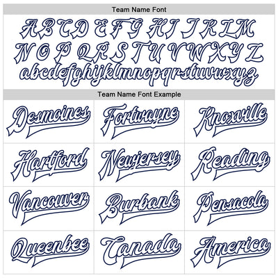 Custom White White-Navy Bomber Full-Snap Varsity Faux Leather Letterman Jacket